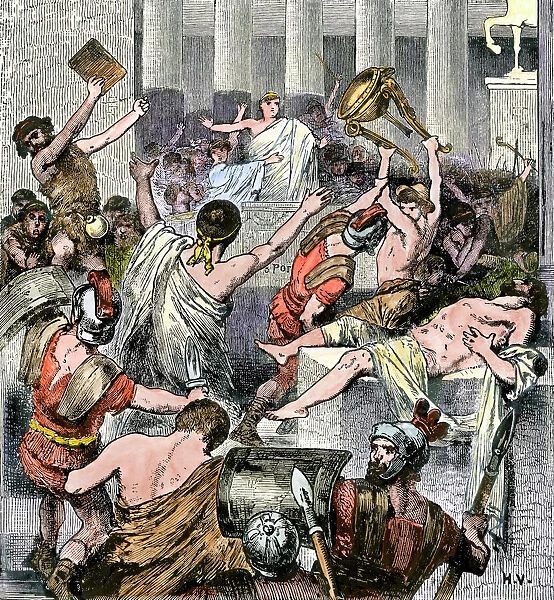 Plebians revolt, ancient Rome