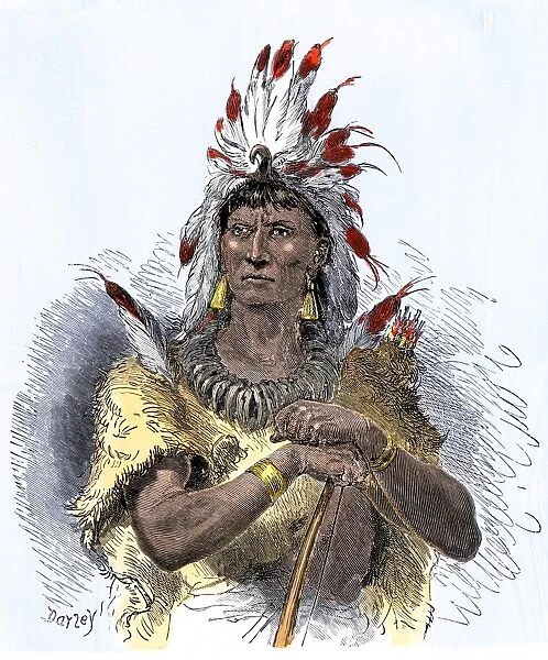 PNAT2A-00029. Tomo-Chi-Chi, chief of the Yamacraw.