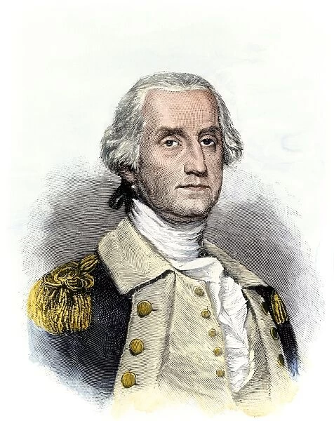 PPRE2A-00108. General George Washington, commander of the Continental Army.