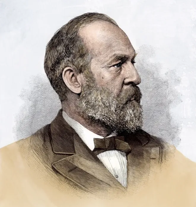 Framed Print : President-elect James A. Garfield Framed Print : President-elect James A. Garfield