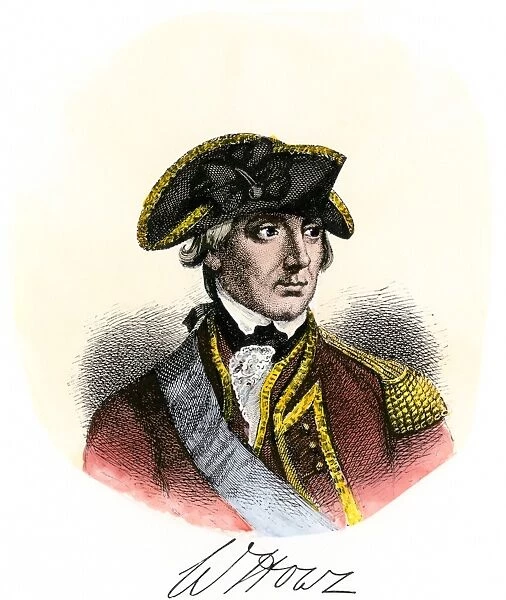 PREV2A-00082. William Howe, British Commander-in-Chief during the American Revolution.