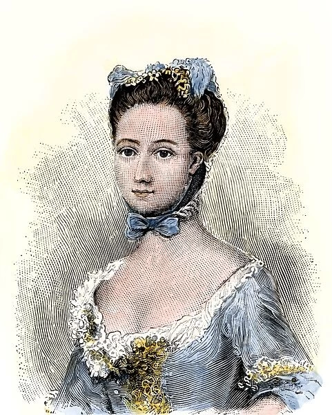 PREV2A-00093. Baroness Fredericka von Riedesel