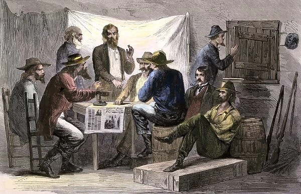 Pro-Union meeting in Louisiana, 1866