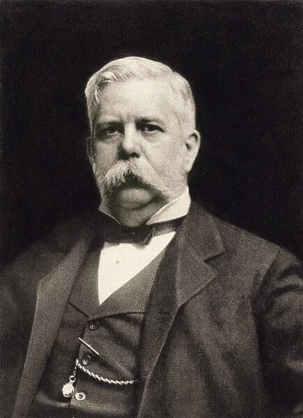 PSCI2P-00001. George Westinghouse, circa 1900.. Photogravure reproduction of a photograph