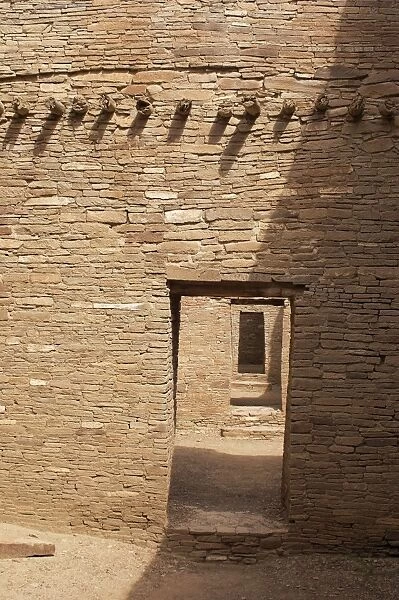Pueblo Bonito doorways, Chaco Canyon NM