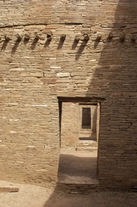 Framed Print : Pueblo Bonito doorways, Chaco Canyon NM Framed Print : Pueblo Bonito doorways, Chaco Canyon NM