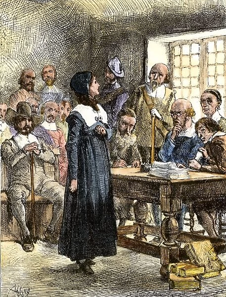 PUSA2A-00054. Anne Hutchinson sentenced to be banished