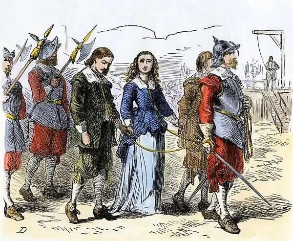 Quakers executed in Puritan Massachusetts