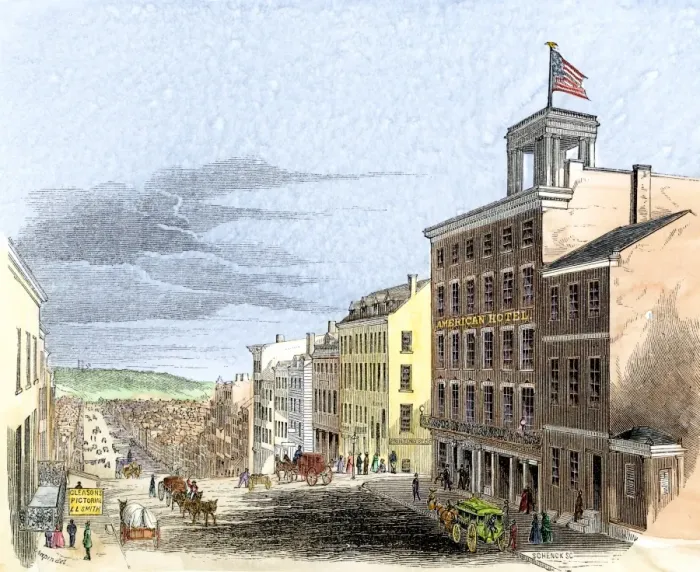 Framed Print : Richmond, Virginia, 1850s Framed Print : Richmond, Virginia, 1850s