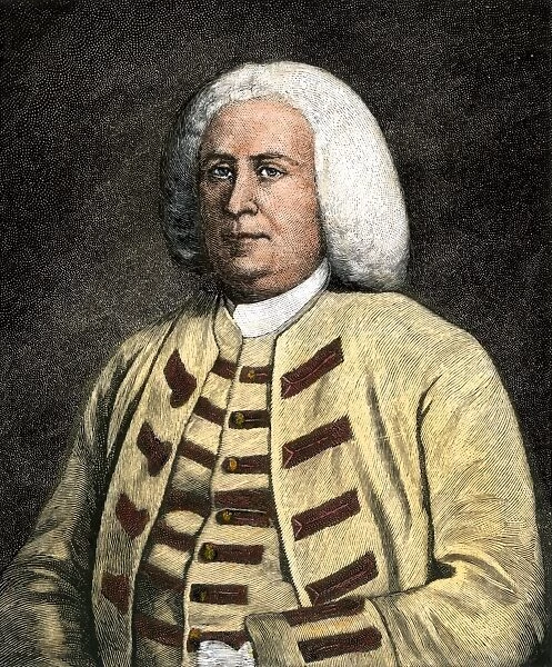 Robert Dinwiddie, British lieutenant-governor of Virginia 1751-1758.