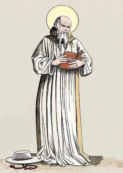 Saint Bonaventure, prelate of Seraphic Order.
