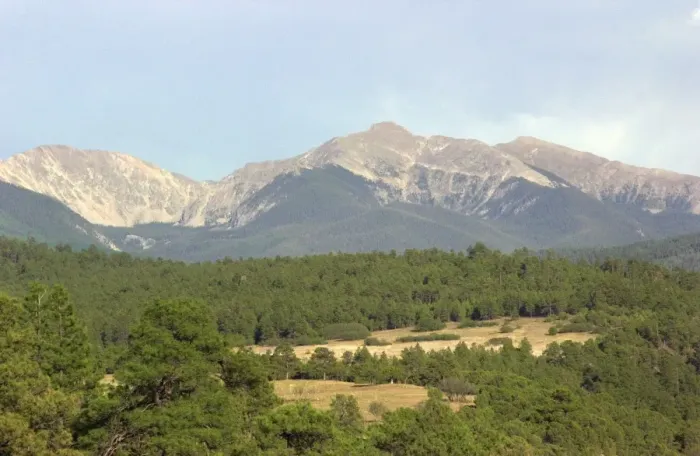 Framed Print : Sangre de Cristo range of the Rockies, New Mexico
