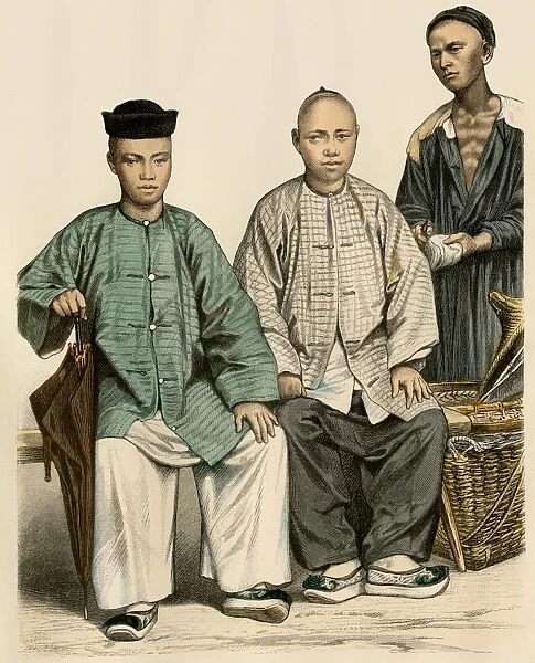 Singapore and Malaysian traders, 1800s