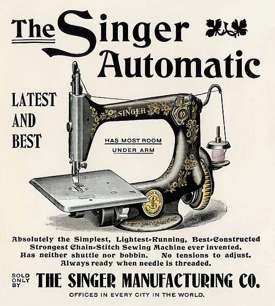 Image result for singer sewing machine ad