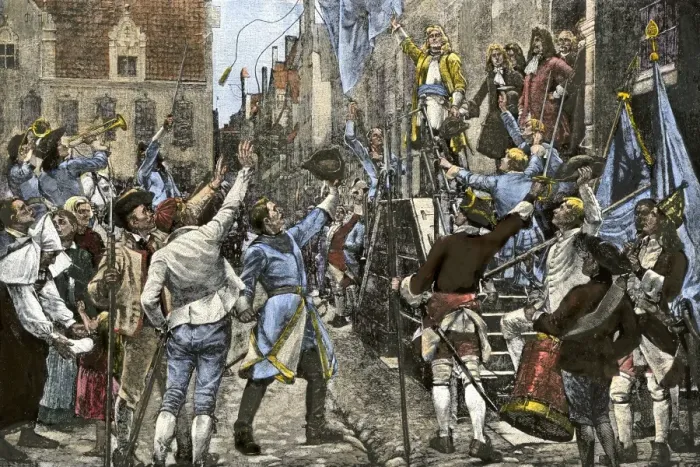 Framed Print : Soldiers of Charles XII reconquer Malmo Framed Print : Soldiers of Charles XII reconquer Malmo