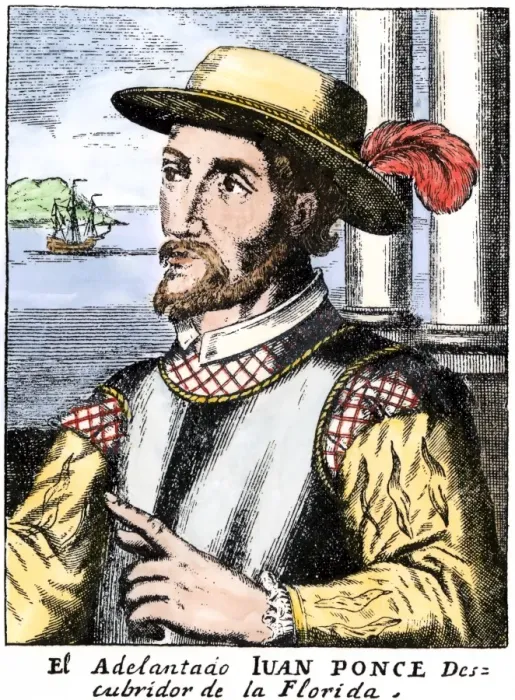 Framed Print : Spanish conquistador Juan Ponce de Leon Framed Print : Spanish conquistador Juan Ponce de Leon