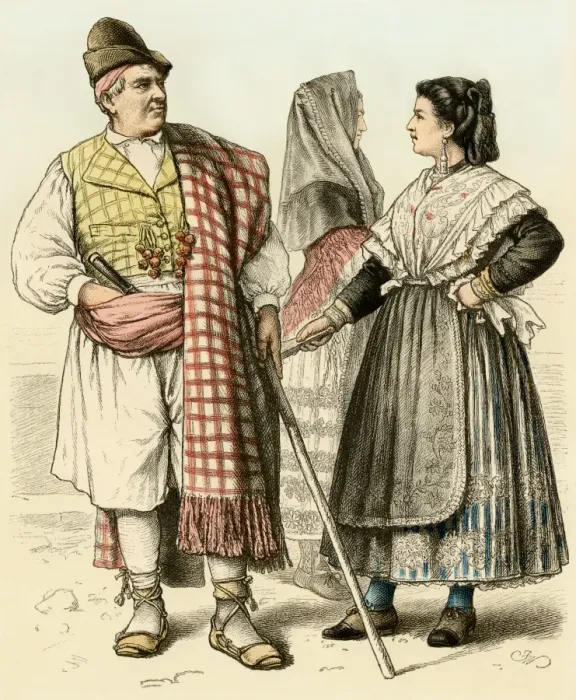 Framed Print : Spanish people from Murcia Framed Print : Spanish people from Murcia