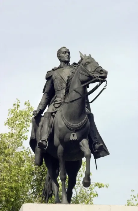 Framed Print : Statue of Simon Bolivar, El Libertador Framed Print : Statue of Simon Bolivar, El Libertador