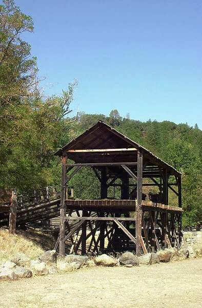Sutters Mill, site of the first gold discovery in California