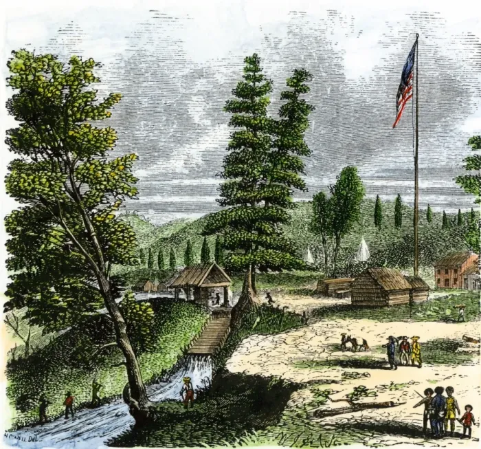 Framed Print : Sutters Mill, site of James Marshalls discovery of gold in California Framed Print : Sutters Mill, site of James Marshalls discovery of gold in California