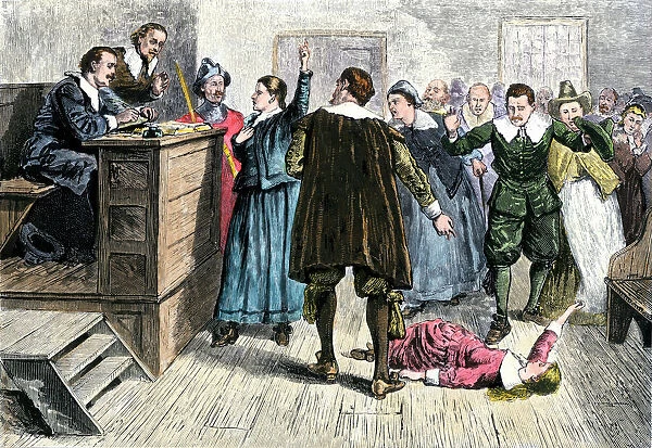 Testimony at the Salem witchcraft trials, 1690s