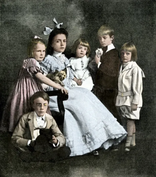 Framed Print : Theodore Roosevelts children in 1901 Framed Print : Theodore Roosevelts children in 1901