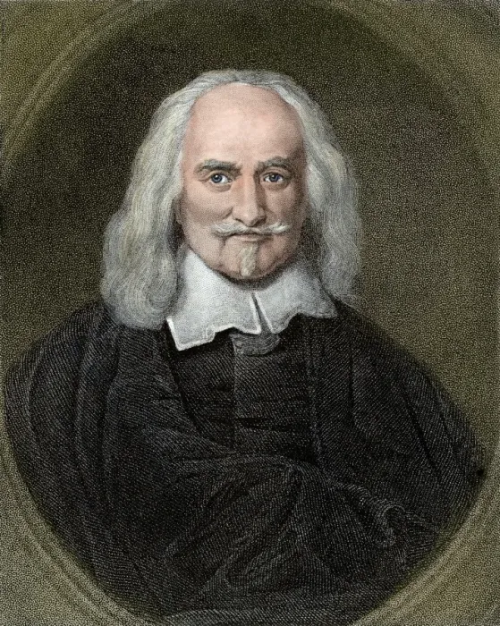 Framed Print : Thomas Hobbes
