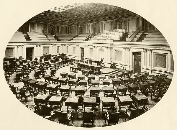U. S. Senate chamber, 1890s
