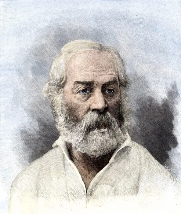 Framed Print : Walt Whitman during the Civil War in Washington DC Framed Print : Walt Whitman during the Civil War in Washington DC