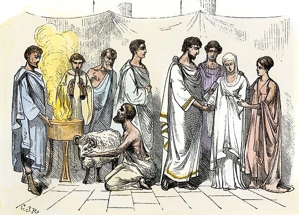 Wedding in ancient Rome