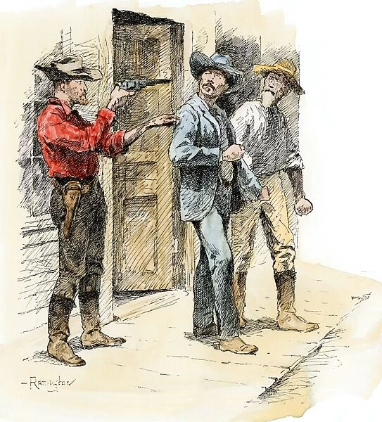 Western gunfighter