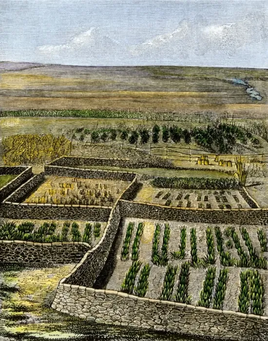 Framed Print : Zuni dry-farming agriculture Framed Print : Zuni dry-farming agriculture