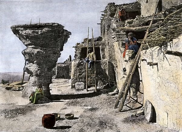 Zuni Pueblo, 1800s