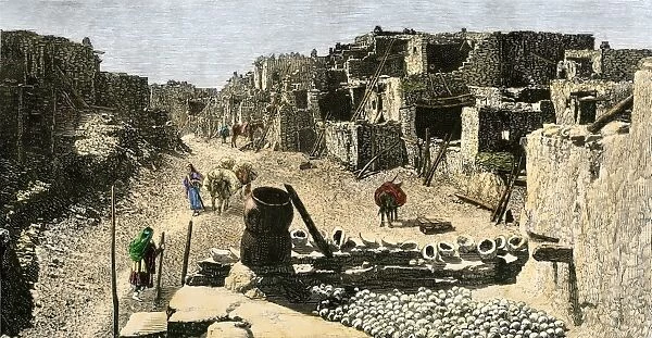 Zuni Pueblo in the 1800s