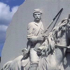 17th Pennsylvania Cavalry memorial, Gettysburg Battlefield