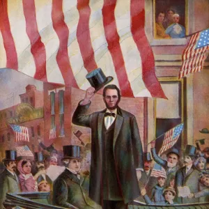 Abraham Lincolns inaugural parade, 1861