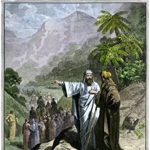 Abraham parting from his son, Lot