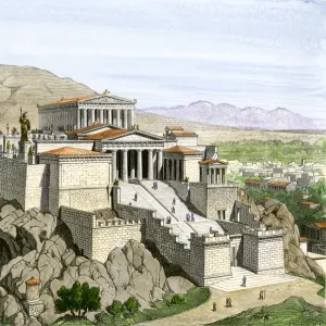 Acropolis of ancient Athens