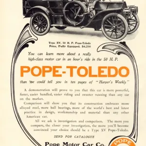 1907 Pope-Toledo Automobile Print