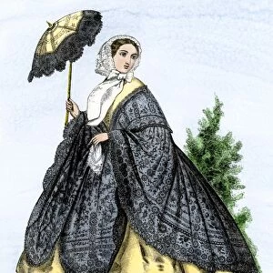 American fashion of the 1860s
