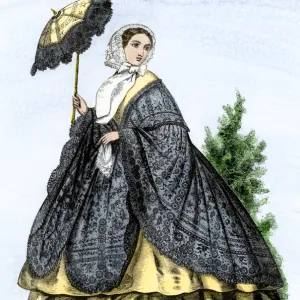 American fashion of the 1860s