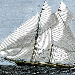 American yacht Mohawk