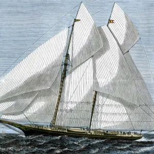 American yacht Mohawk