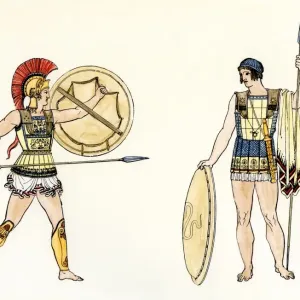 Ancient Greek soldiers