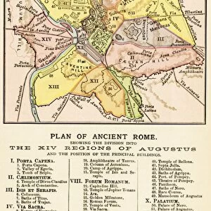 Ancient Romes 14 regions