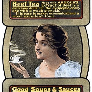 Armours beef tea, 1900