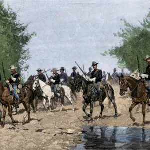 US Army pursuing the Nez Perce, 1870s