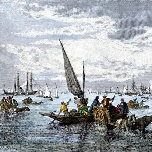 Arriving at Buenos Aires, Argentina, 1800s