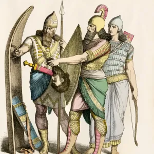 Assyrian soldiers