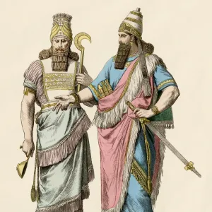 Babylonian priest and king